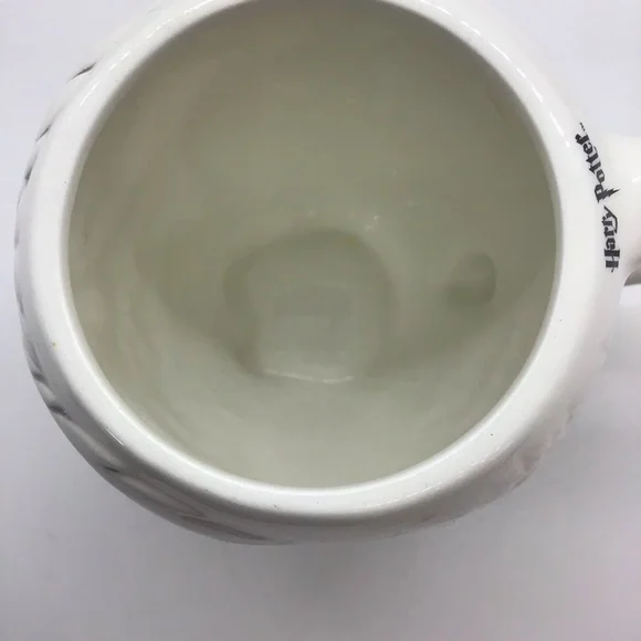 Harry Potter White Ceramic 3D Hedwig Snowy Owl Cup Mug 10 oz - Picture 5 of 12